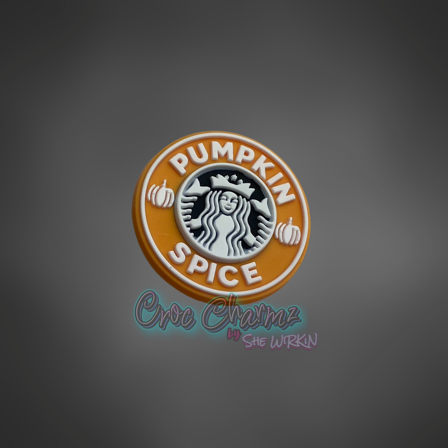 We Love Pumpkin Spice Charm