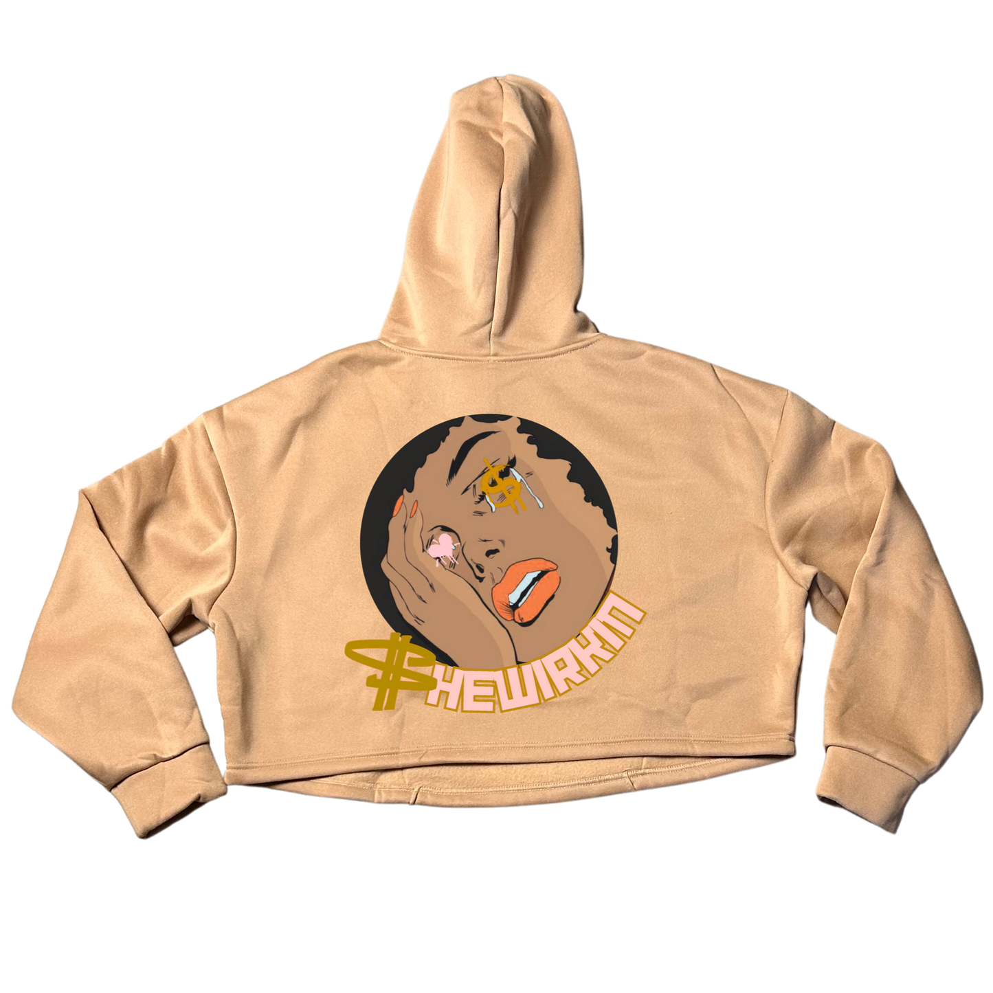 SHEWIRKIN Cropped Hoodie