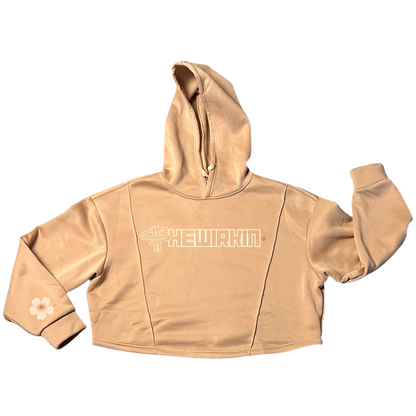 SHEWIRKIN Cropped Hoodie