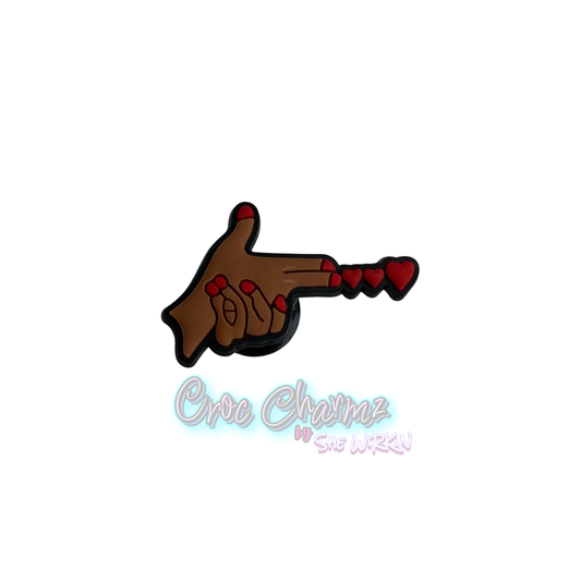 Out With Love Charm