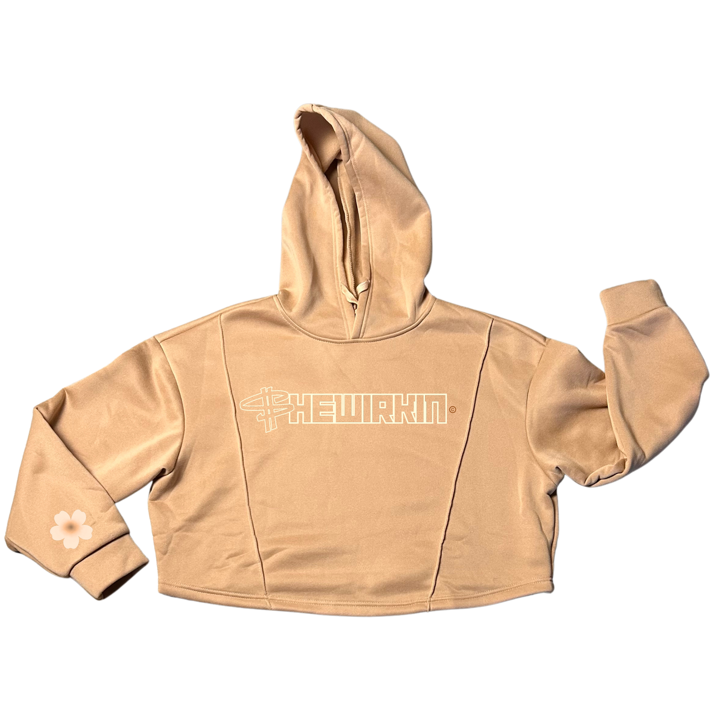 SHEWIRKIN Cropped Hoodie