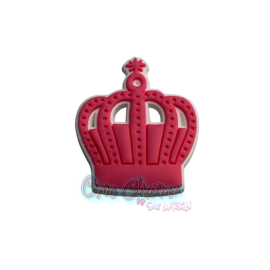 Pink Crown Charm