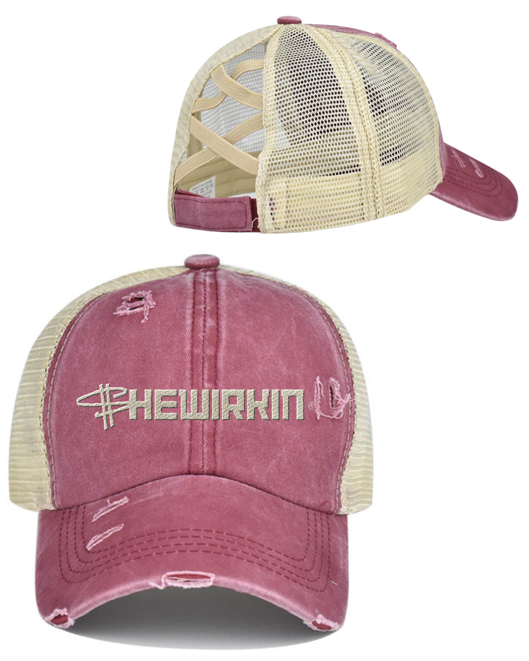 SHEWIRKIN © Kriss-Kross Ball Cap