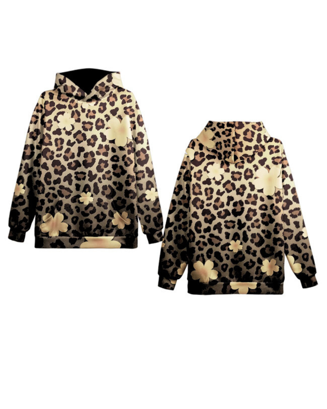 Fearless Hoodÿ Leopard Print