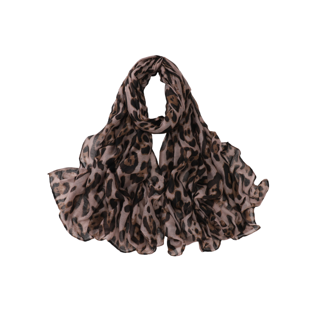 Leopard Print Scarf