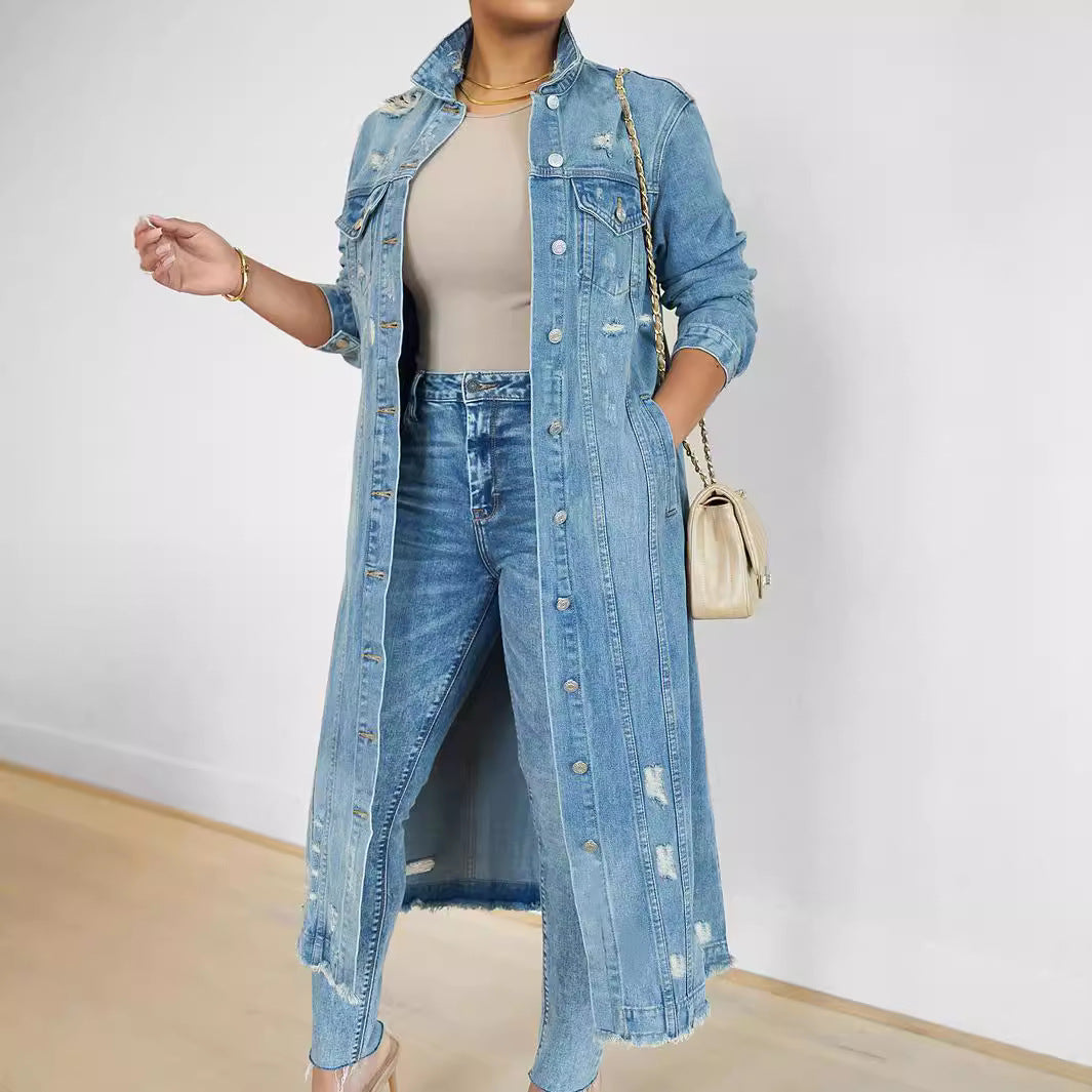 'She, Den-Them'  Denim Coat