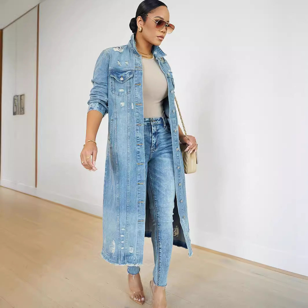 'She, Den-Them'  Denim Coat
