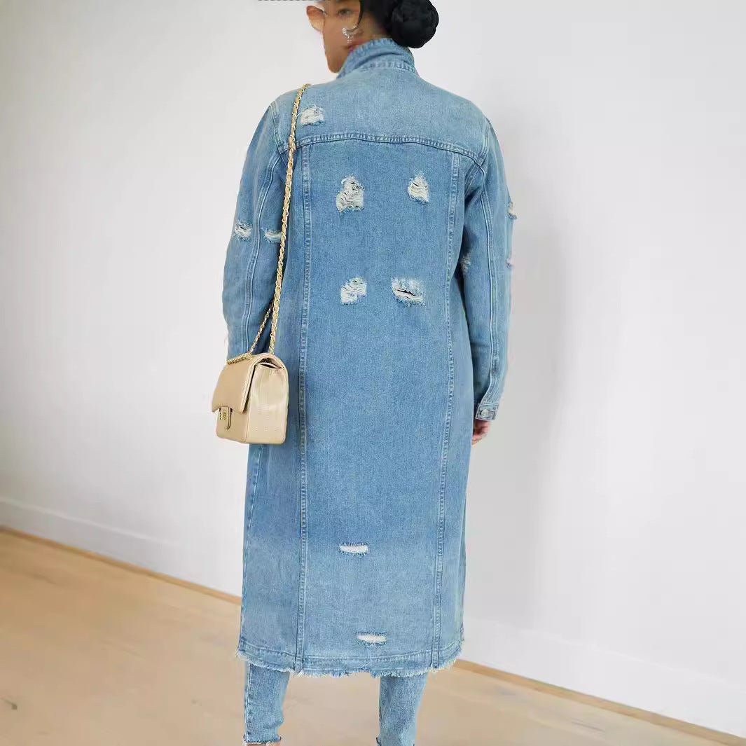 'She, Den-Them'  Denim Coat
